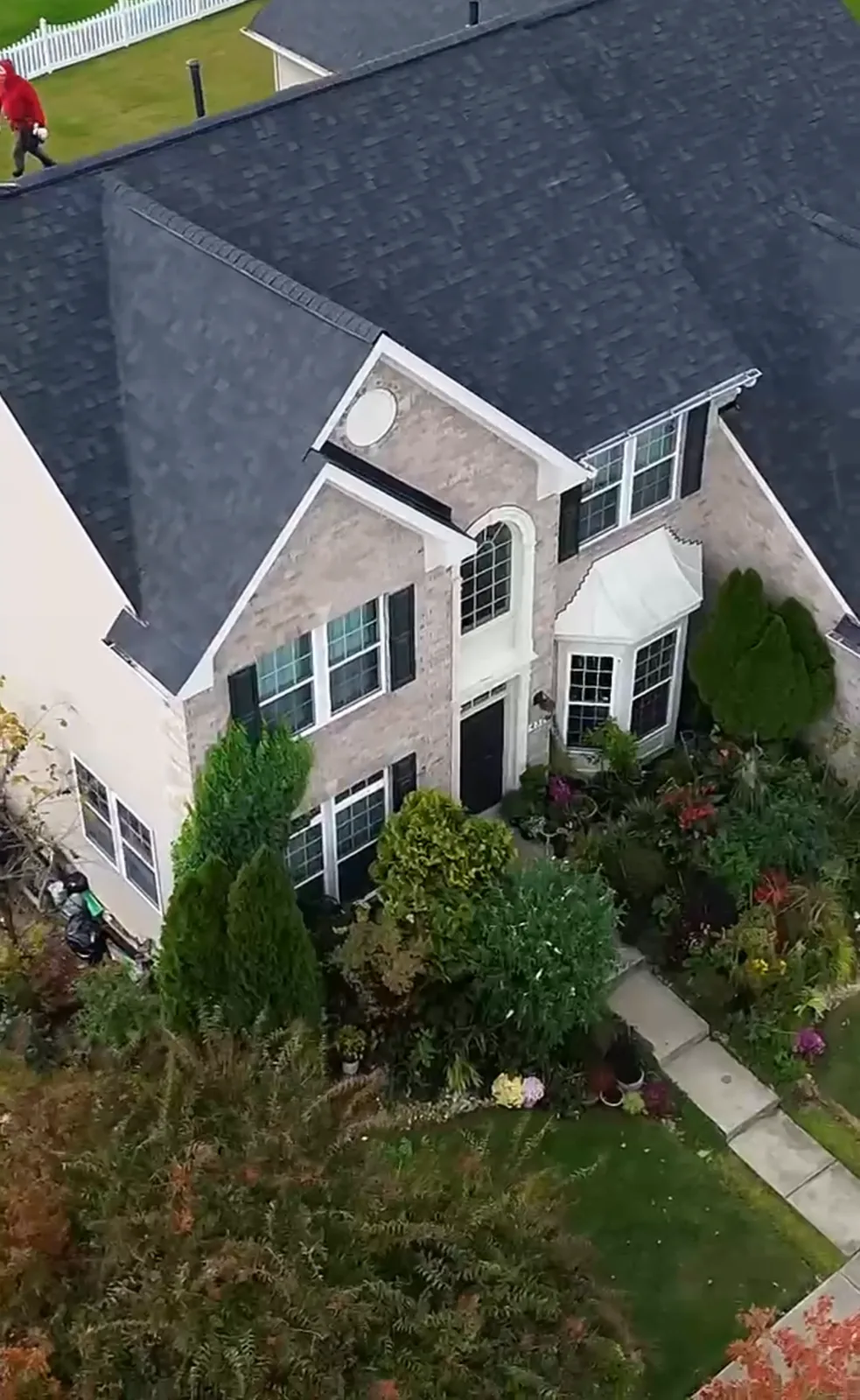 Residential exterior and roofing project